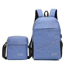 Load image into Gallery viewer, Casual Leisure Travel Two-Piece Multifunctional Backpack