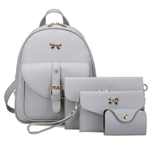 Load image into Gallery viewer, Women's High Quality Four-piece Backpack