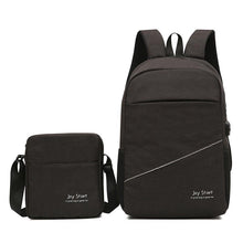 Load image into Gallery viewer, Casual Leisure Travel Two-Piece Multifunctional Backpack