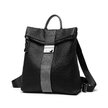 Load image into Gallery viewer, Lady's Leather Fashionable Backpack For Work Dating Shopping