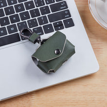 Load image into Gallery viewer, Headphone Case Two-color Simple Leather Pattern