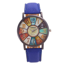 Load image into Gallery viewer, Retro Stripe Pattern Quartz Watch