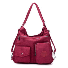 Load image into Gallery viewer, Lady's Waterproof Multi-functional Nylon Bag