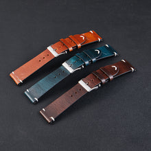Load image into Gallery viewer, Six-color Retro Oil Wax Discoloration Leather Watch Strap