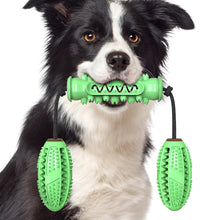 Load image into Gallery viewer, Dog Chew Toys Pet Toothbrush Rubber Bones Teeth Cleaning