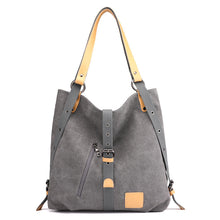 Load image into Gallery viewer, Women's Large Capacity Canvas Shoulder Bag