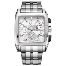 Load image into Gallery viewer, Multifunctional Luminous Men's Sports Watch With Steel Band
