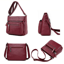Load image into Gallery viewer, Middle-aged Women's Soft Leather Shoulder Bag