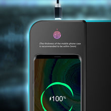 Load image into Gallery viewer, Wireless Charging RGB Luminous Mouse Pad