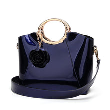 Load image into Gallery viewer, Korean Style Bright Leather Lady's Messenger Bag