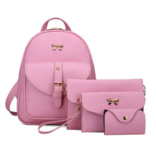 Load image into Gallery viewer, Women's High Quality Four-piece Backpack