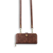 Load image into Gallery viewer, Compatible with Apple, Strong Adsorption Leather Phone Case
