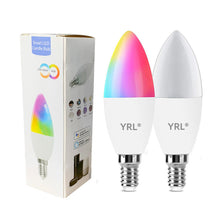 Load image into Gallery viewer, Smart WifI Led Lamp E14 RGB CW WW Led Bulb Dimmable