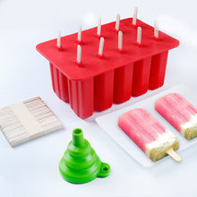 Load image into Gallery viewer, 10 Consecutive Ice Cream Ice Cream Molds Silicone Ice Tray