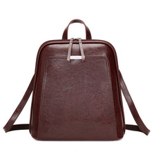 Load image into Gallery viewer, Korean Style Plain Color Large Capacity Backpack For Women