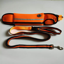 Load image into Gallery viewer, Pet Waist Bag Sports Traction Rope Reflective Waterproof