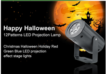 Load image into Gallery viewer, Christmas Pattern LED Laser Projector Colorful Projector