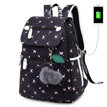 Load image into Gallery viewer, Large Capacity Printed Waterproof Travel Backpack
