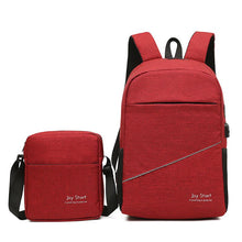 Load image into Gallery viewer, Casual Leisure Travel Two-Piece Multifunctional Backpack