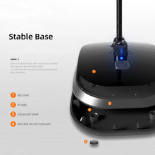 Load image into Gallery viewer, Gooseneck Computer Microphone USB Sound Card Monitor