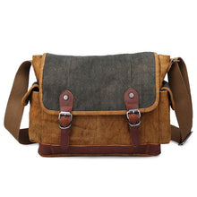 Load image into Gallery viewer, Retro Covered Canvas Shoulder Bag Messenger Bag