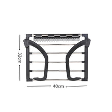 Load image into Gallery viewer, Stainless Steel Balcony Drying Rack Shoe Rack Portable Window Frame Hanger