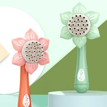 Load image into Gallery viewer, Portable Bubble Sunflower Shape Bubble Machine Toy