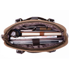 Load image into Gallery viewer, Men's Simple Fashion Business Canvas Briefcase