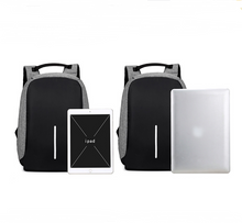 Load image into Gallery viewer, Multi-Functional Water Resistant USB Notebook Backpack Bag