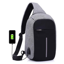 Load image into Gallery viewer, Men's Anti-theft Chest Bag