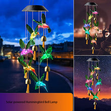 Load image into Gallery viewer, Color Changing Solar Power Wind Chime Crystal Ball