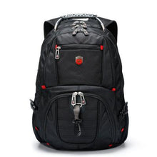 Load image into Gallery viewer, Outdoor Backpack Fashion Casual Schoolbag (Black)