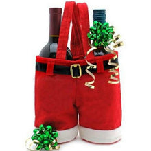 Load image into Gallery viewer, Wool Fabric Merry Christmas Gifts Santa Pants Christmas Candy Gift Bag