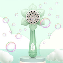 Load image into Gallery viewer, Portable Bubble Sunflower Shape Bubble Machine Toy