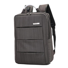 Load image into Gallery viewer, Male Business Backpack With USB Charging Port