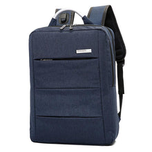 Load image into Gallery viewer, Male Business Backpack With USB Charging Port