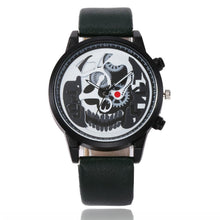 Load image into Gallery viewer, Personality Wild Gear Skull Head Men's Belt Watch