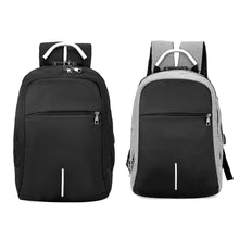 Load image into Gallery viewer, USB Charge Anti Theft Backpack For Men