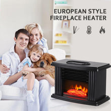 Load image into Gallery viewer, Electric Fireplace Heater LED Flame Effect Stove