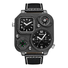 Load image into Gallery viewer, Men's Multifunctional Sports Square Punk Dual Display Watch