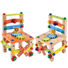 Load image into Gallery viewer, Children's Chair Building Block Toys