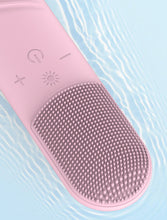 Load image into Gallery viewer, Silica Gel Cleansing Electric Ultrasonic Washing Brush