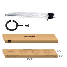 Load image into Gallery viewer, Hot Selling Transparent Pet Supplies Adjustable Pet Umbrella