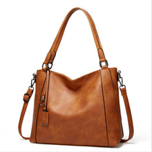 Load image into Gallery viewer, Ladies Soft Leather Portable Fashion Casual Messenger Bag