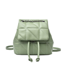 Load image into Gallery viewer, Soft Leather Small Simple One-shoulder Portable Backpack