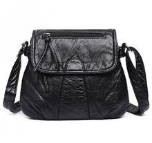 Load image into Gallery viewer, Soft PU Leather Women Messenger Bag Shoulder Bag Handbag