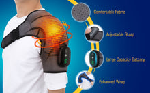 Load image into Gallery viewer, 3-speed Vibration Electric Massage Shoulder Pad