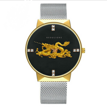 Load image into Gallery viewer, Men's Simple Watch Stainless Steel Mesh Belt Quartz Watch