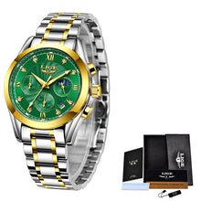 Load image into Gallery viewer, Men's Business Waterproof Watch With Stainless Steel Strap