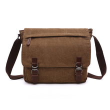 Load image into Gallery viewer, Practical Versatile Canvas Messenger Bag